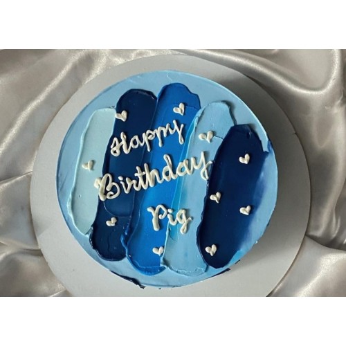  Blue Theme Cake